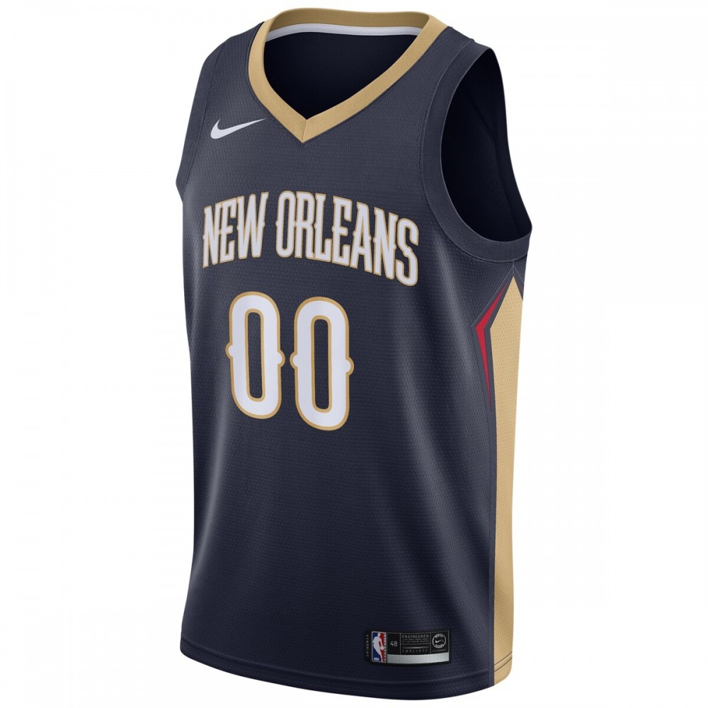 New Orleans Pelicans Swingman Custom Jersey Navy - Icon Edition-Pro Kit Vault | Brand New 26/27 Sports Jerseys
